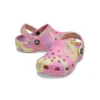 Klassieke Marbled Clogs “Roze Geel”