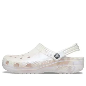 Klassieke marmeren Clogs “White Pink”