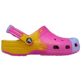 Klassieke Ombre-Clogs “Roze Geel Blauw”