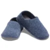 Klassieke pantoffels met zachte zool, unisex, blauw