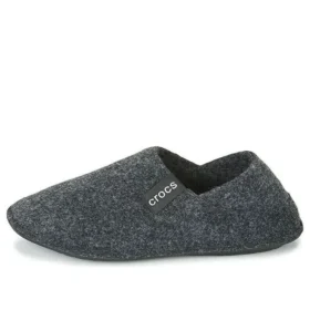 Klassieke pantoffels met zachte zool, unisex, zwart