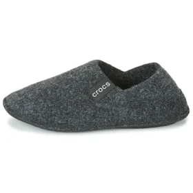 Klassieke pantoffels met zachte zool, unisex, zwart