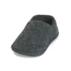 Klassieke pantoffels met zachte zool, unisex, zwart