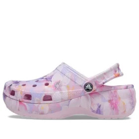 Klassieke Platform Clog “Cherry Blossom”