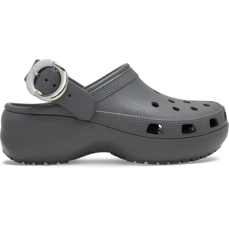 Klassieke Platform Clog met gedompelde gesp Klassieke Platform Clog met gedompelde gesp