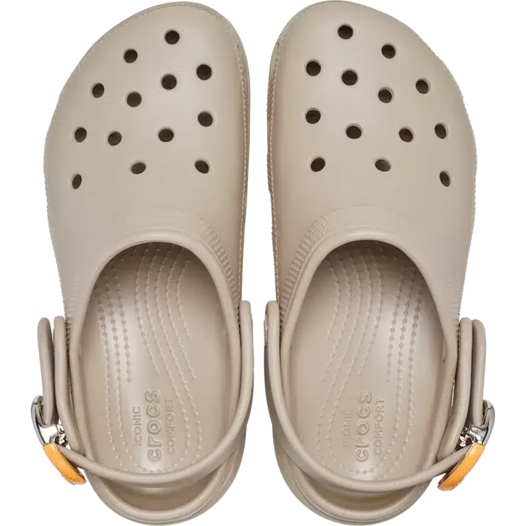 Klassieke Platform Clog met gedompelde gesp Klassieke Platform Clog met gedompelde gesp