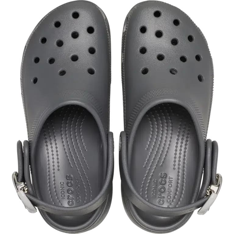 Klassieke Platform Clog met gedompelde gesp Klassieke Platform Clog met gedompelde gesp