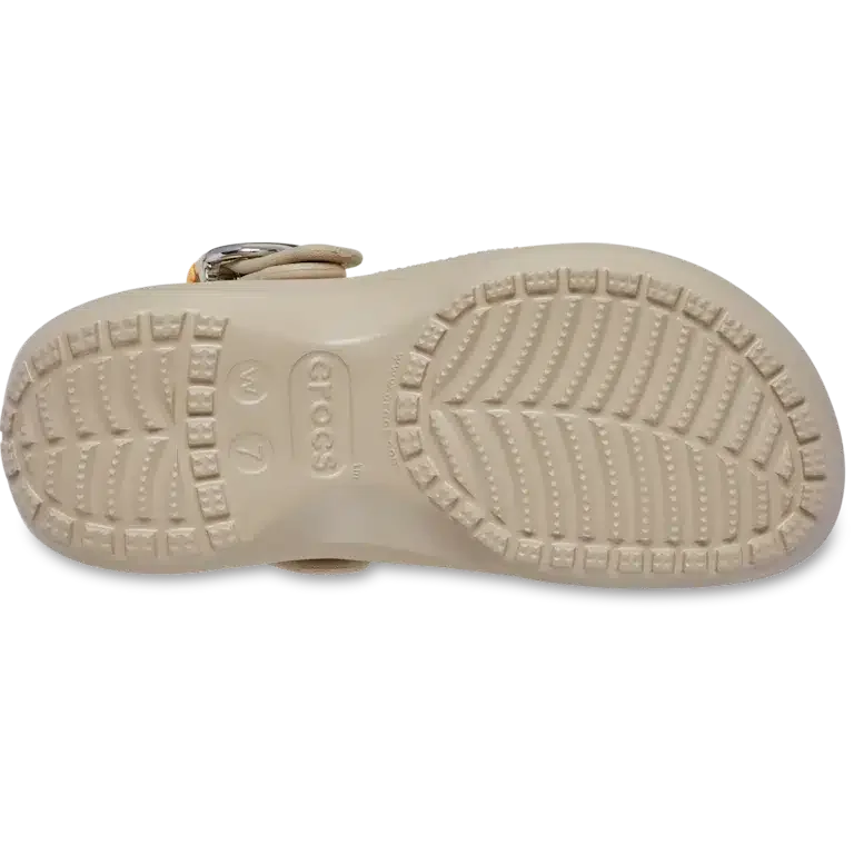 Klassieke Platform Clog met gedompelde gesp Klassieke Platform Clog met gedompelde gesp