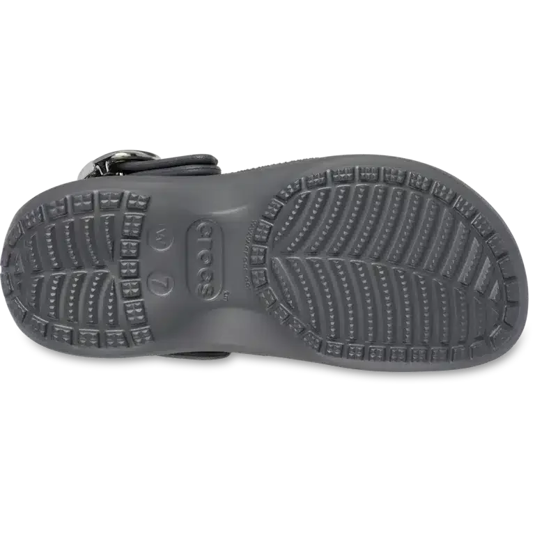 Klassieke Platform Clog met gedompelde gesp Klassieke Platform Clog met gedompelde gesp
