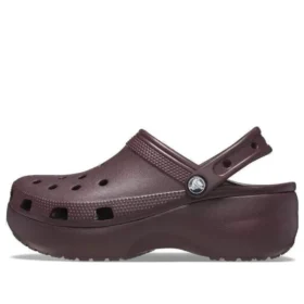 Klassieke Platform Clogs “Dark Cherry”