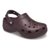 Klassieke Platform Clogs “Dark Cherry”