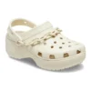 Klassieke Platform Clogs met ketting “Bone”