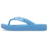 Klassieke platform-slippers
