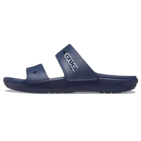 Klassieke sandalen met 2 bandjes “Navy”