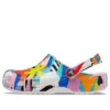 Klassieke strand-sandalen, unisex, meerkleurig, wit