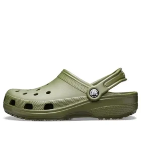 Klassieke unisex strand Sandalen in legergroen