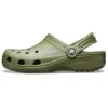 Klassieke unisex strand Sandalen in legergroen