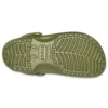 Klassieke unisex strand Sandalen in legergroen