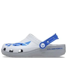 Klassieke US Air Force-Clogs “Wit Blauw Grijs”