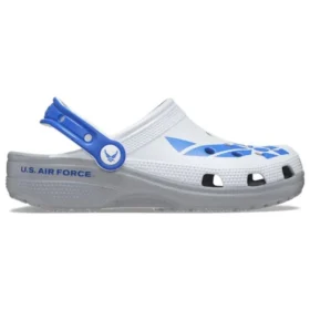 Klassieke US Air Force-Clogs “Wit Blauw Grijs”