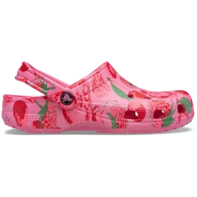 Klassieke zomerclog met fruitmotief