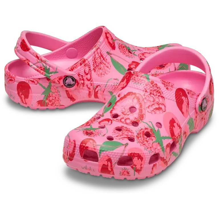 Klassieke zomerclog met fruitmotief Klassieke zomerclog met fruitmotief