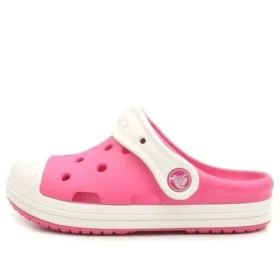 Kleine Crocs Outdoor sportieve platte schoenen in roze