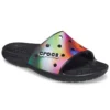 Kleurrijke casual unisex veelkleurige zwarte pantoffels