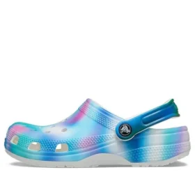 Kleurrijke Crocs Beach unisex veelkleurige witte Sandalen