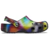 Kleurrijke Crocs Beach unisex veelkleurige zwarte Sandalen