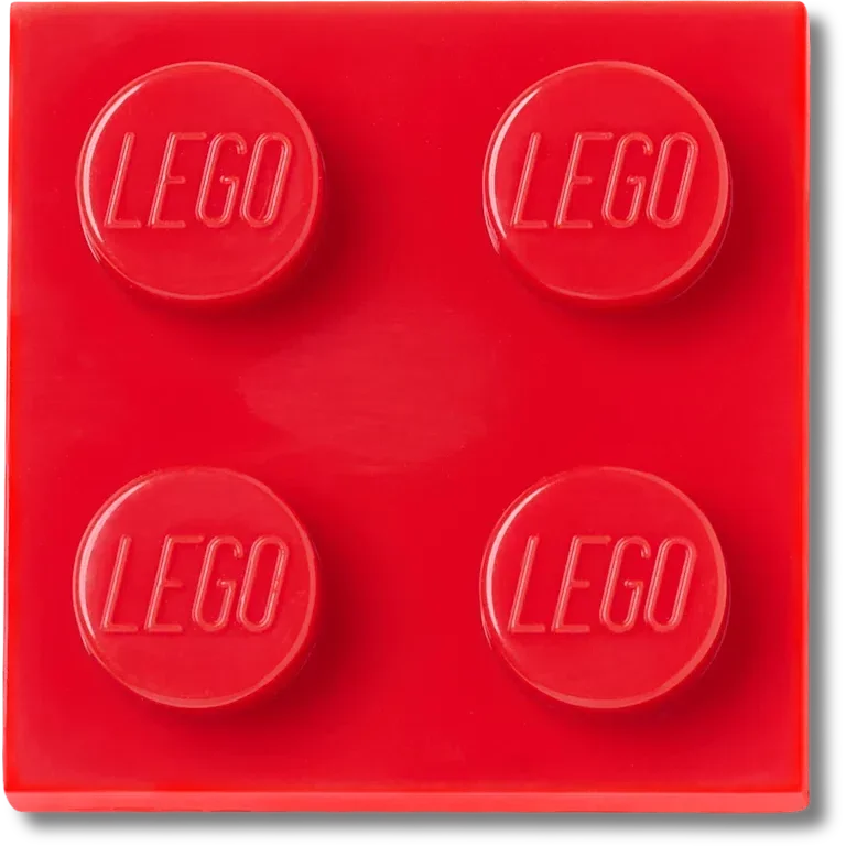 Lego® rode tegel 2×2 Jibbitz™ bedels Lego® rode tegel 2×2 Jibbitz™ bedels