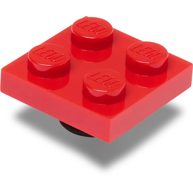 Lego® rode tegel 2×2 Jibbitz™ bedels Lego® rode tegel 2×2 Jibbitz™ bedels