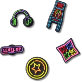 Level Up Gamer 5-pack Jibbitz bedels