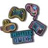 Lights up Neon Gamer 5-pack Jibbitz bedels Lights up Neon Gamer 5-pack Jibbitz bedels