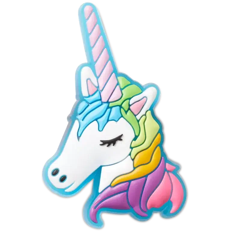 Lights up Unicorn Jibbitz schoenbedel Lights up Unicorn Jibbitz schoenbedel