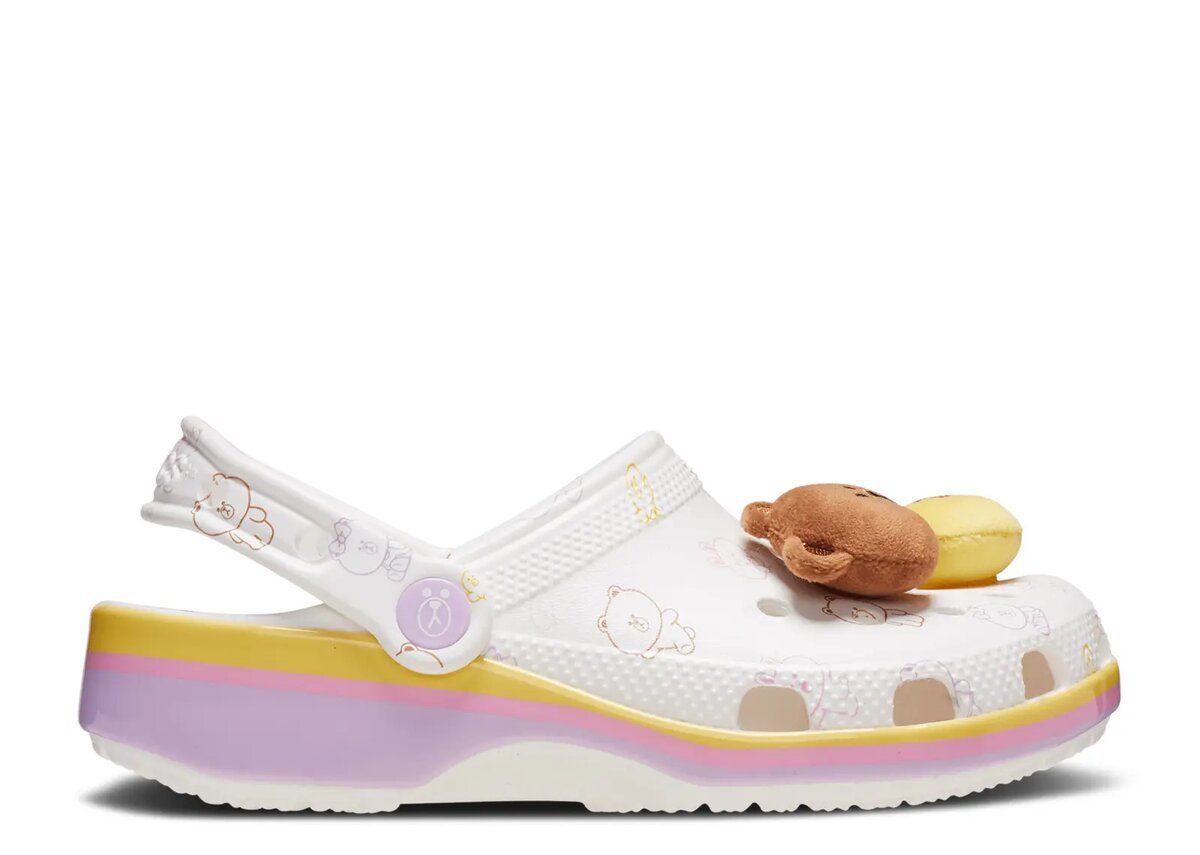Line Friends x Classic Clog voor peuters ‘Brown & Friends’ Line Friends x Classic Clog voor peuters ‘Brown & Friends’