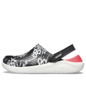 Lite Ride Hyper Floral Clogs “Zwart Wit Rood”