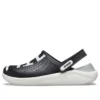 LiteRide-Clogs met logo “Zwart Wit”