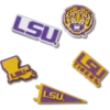 LSU 5-pack Jibbitz bedels