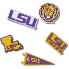 LSU 5-pack Jibbitz bedels