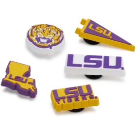 LSU 5-pack Jibbitz bedels