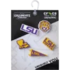 LSU 5-pack Jibbitz bedels