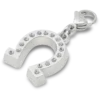 Lucky Silver Horseshoe Jibbitz bedel Lucky Silver Horseshoe Jibbitz bedel