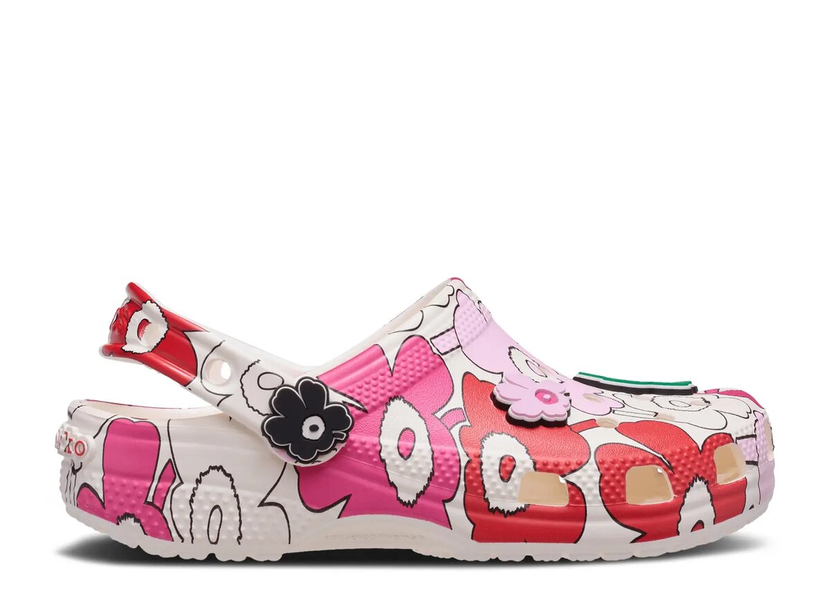 Marimekko x Classic Clog voor kinderen ‘Unikko Print’ Marimekko x Classic Clog voor kinderen ‘Unikko Print’