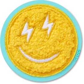 Mega Chenille Happy Face Jibbitz™ bedels