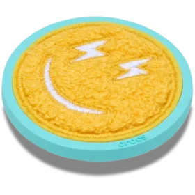 Mega Chenille Happy Face Jibbitz™ bedels