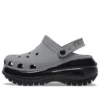 Mega Crush Reflective Clogs “Grijs Zwart”