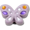 Meta Butterfly Jibbitz™ bedels