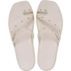 Miami-sandal met studs en teenlus Miami-sandal met studs en teenlus