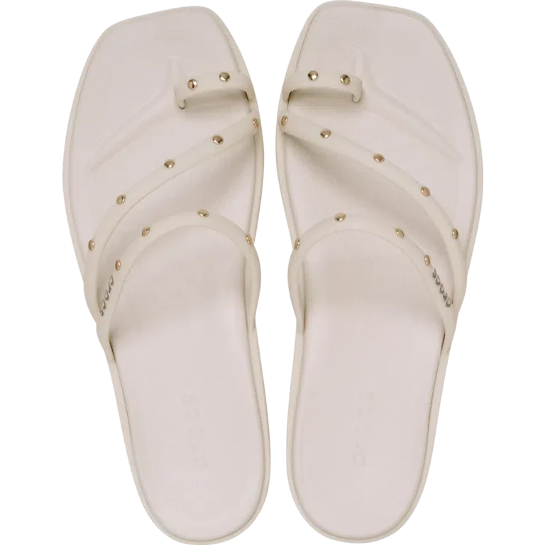 Miami-sandal met studs en teenlus Miami-sandal met studs en teenlus